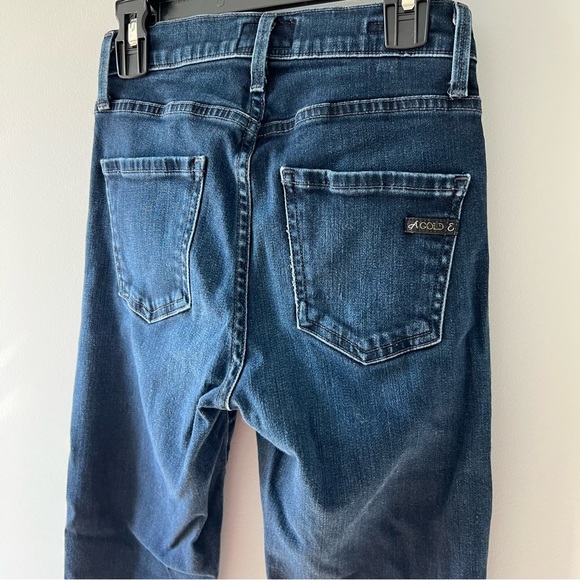 Agolde Sophie Skinny Dark Indigo Jean - Picture 5 of 7